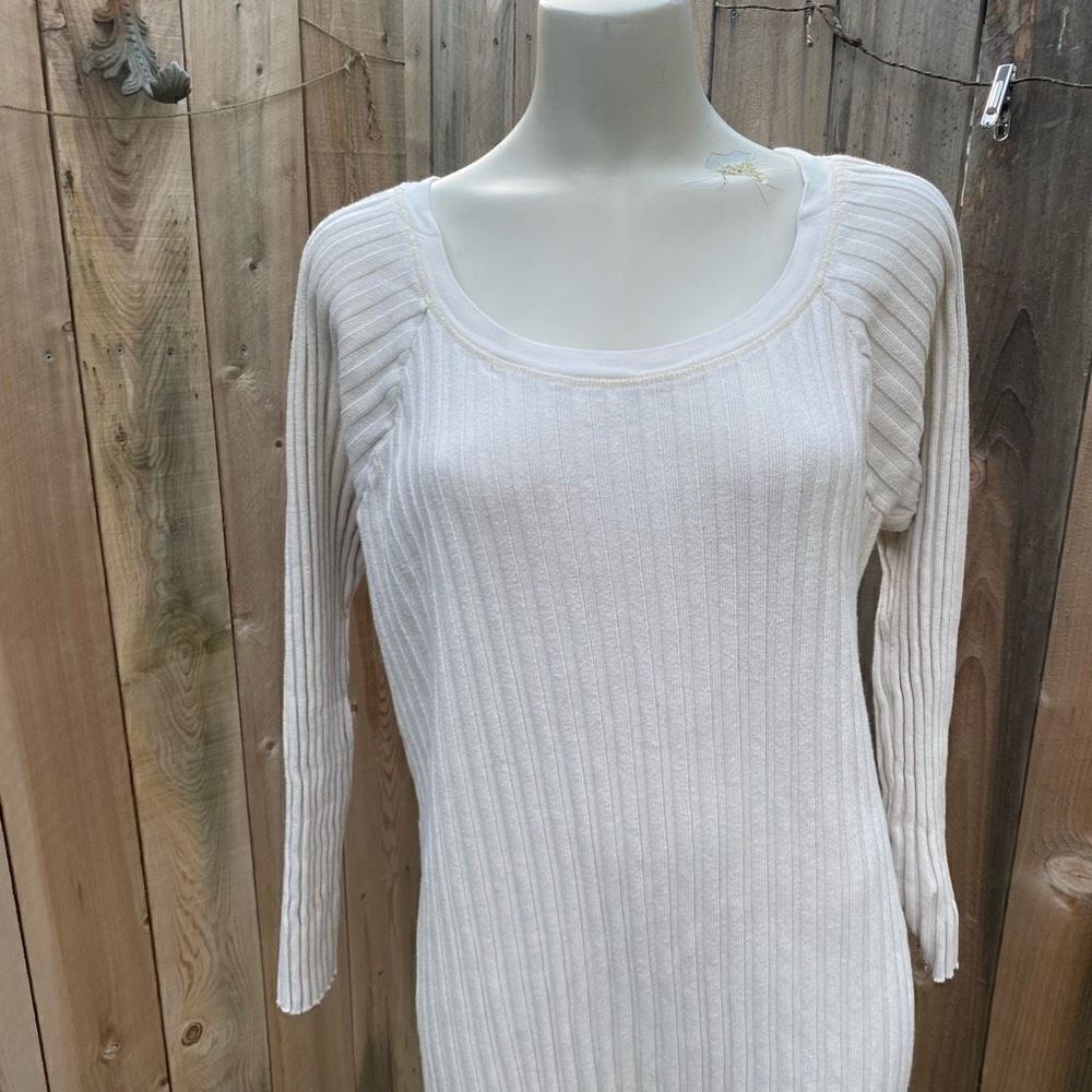 Free People Beach Walk About Maxi Dress in beige size large - Picture 10 of 11